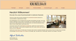 Desktop Screenshot of kroesselbach.de