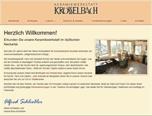 Tablet Screenshot of kroesselbach.de